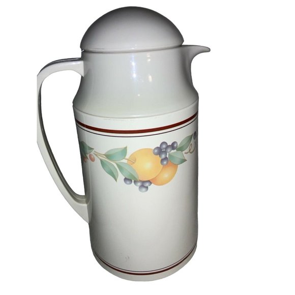 Corning Thermique Coordinates Abundance Carafe Hot Cold Thermos 1 Qt - Picture 2 of 9